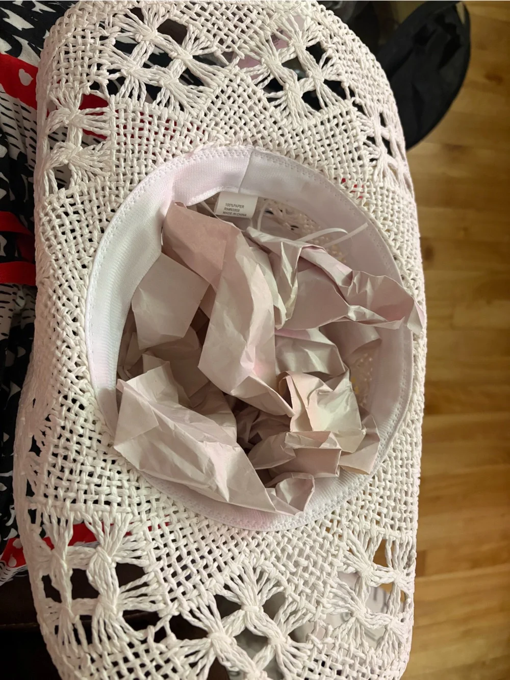Twig & Arrow - Straw Bride, Cowboy Hat NWT